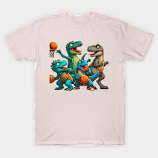 Playing basket T-Shirt